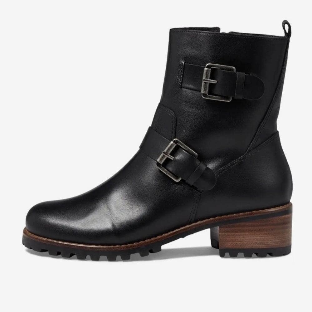 David Tate Palmar Boot Women's Black Nubuck Leather Size 10WW